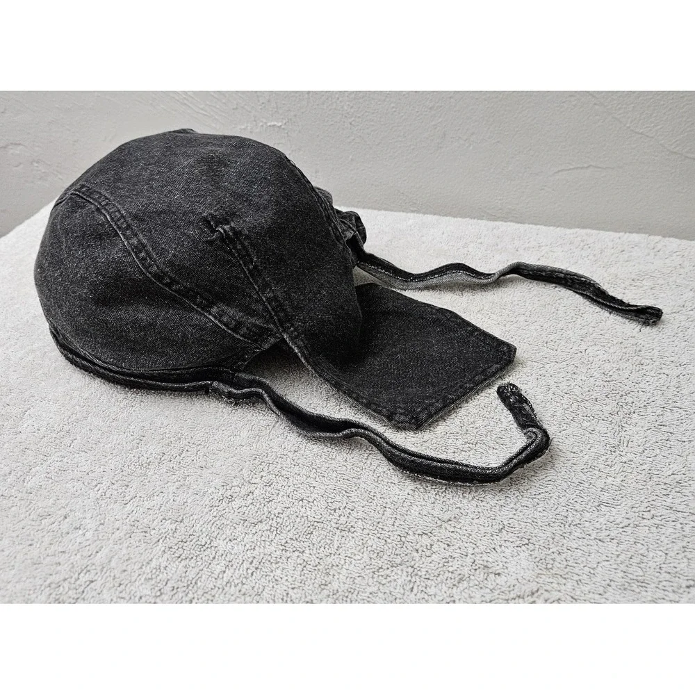 Vintage 2001 Daytona Bike Week Beanie Skull Cap‎ Hat Biker One Size Tie Back